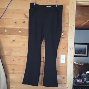 Black Boot Cut Dress Pants